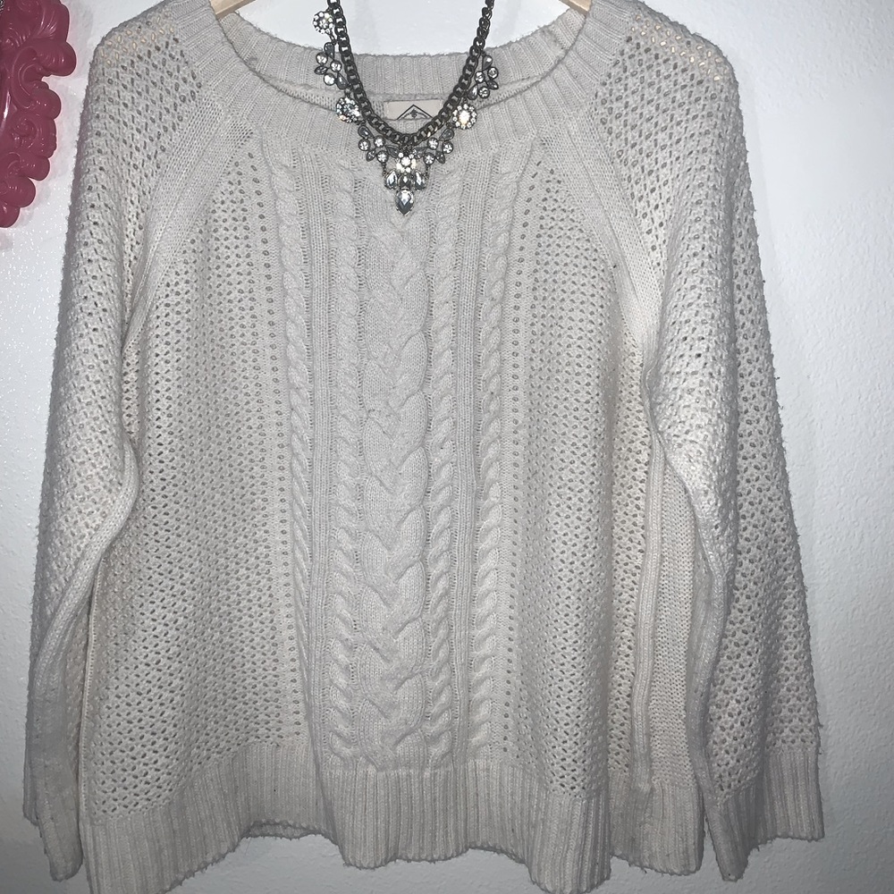 White Winter Sweater 🤍